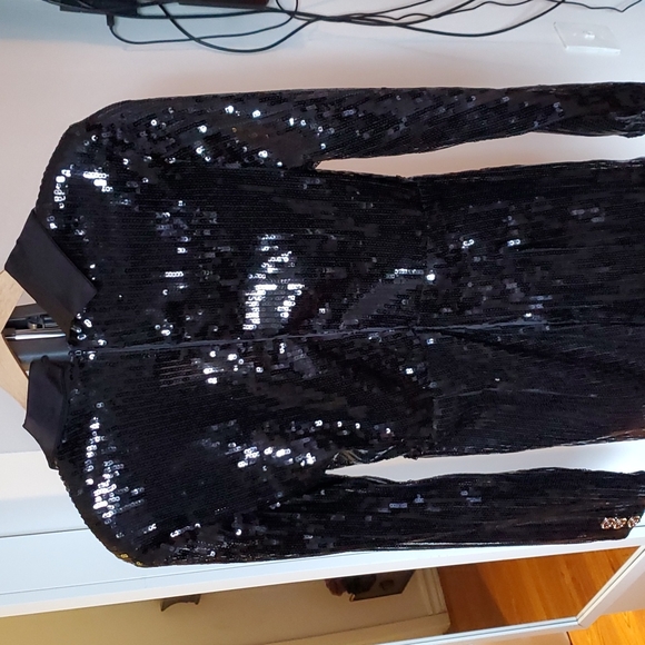 New black sequin jumpsuit medium Shein - Picture 2 of 2